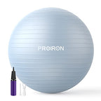 PROIRON Anti-Burst Exercise Ball 65cm Green Supports 500kg