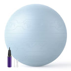 PROIRON Anti-Burst Exercise Ball 65cm Green Supports 500kg