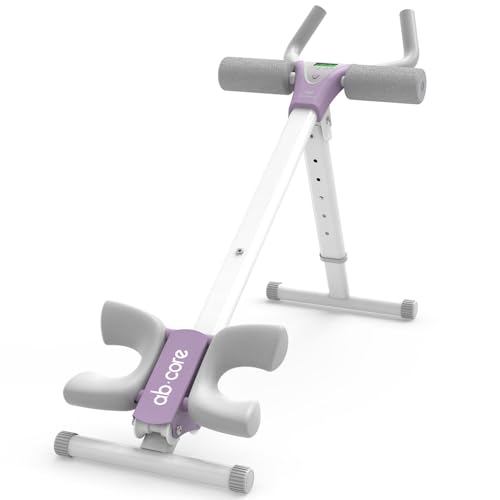 Leikefitness AB9380 Adjustable Ab Trainer with LCD Monitor Black
