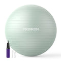 PROIRON Anti-Burst Exercise Ball 65cm Green Supports 500kg