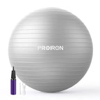 PROIRON Anti-Burst Exercise Ball 65cm Green Supports 500kg