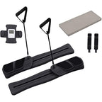 MINYII 4-in-1 Pilates Board Core Exercise Equipment with Timing Device
