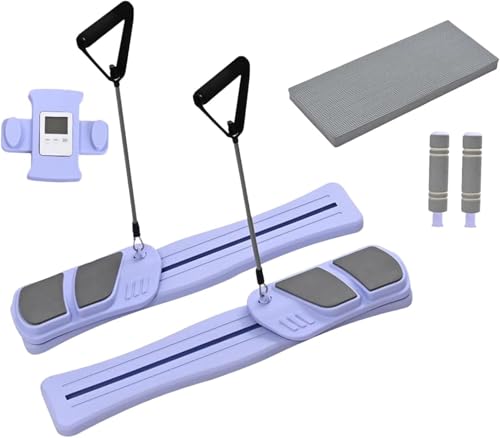 MINYII 4-in-1 Pilates Board Core Exercise Equipment with Timing Device