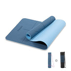Herui Technology Alignment Lines Yoga Mat 72x24x0.24 Inch Pink