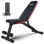 PASYOU Adjustable Weight Bench 500 Lbs Capacity Foldable Incline Decline
