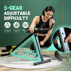 Leikefitness AB9380 Adjustable Ab Trainer with LCD Monitor Black