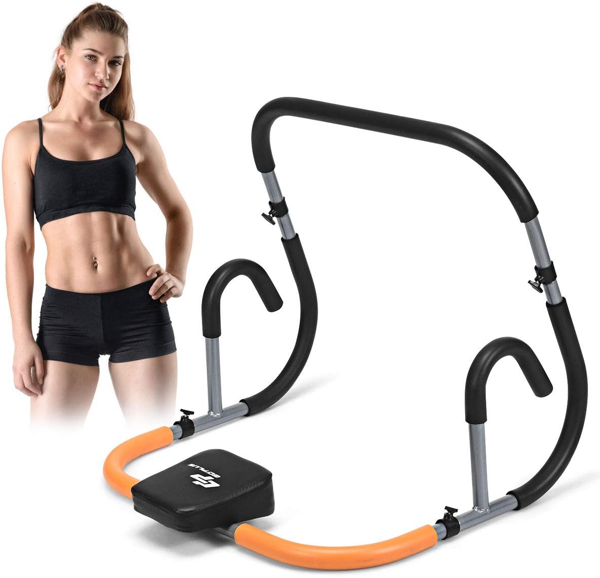 Goplus Ab Fitness Crunch Ab Trainer Abdominal Machine Workout Exerciser