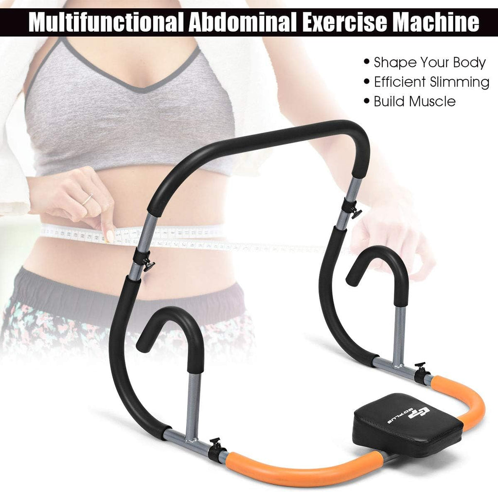 Goplus Ab Fitness Crunch Ab Trainer Abdominal Machine Workout Exerciser