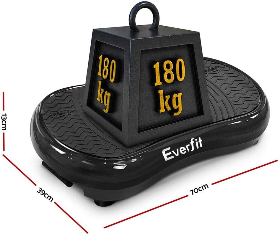 Everfit Vibration Platform Machine 99 Speed Levels with Resistance Bands Remote Control