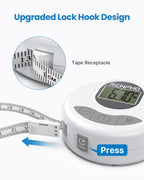 RENPHO Smart Bluetooth Digital Body Measuring Tape R-Y001 White