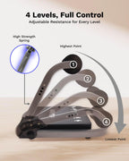 AIRHOP Ab Machine Sit Up Exercise Equipment with 3 Adjustable Resistance