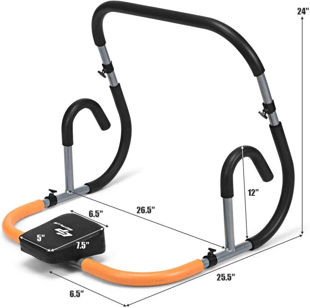 Goplus Ab Fitness Crunch Ab Trainer Abdominal Machine Workout Exerciser