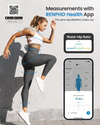 RENPHO Smart Bluetooth Digital Body Measuring Tape R-Y001 White