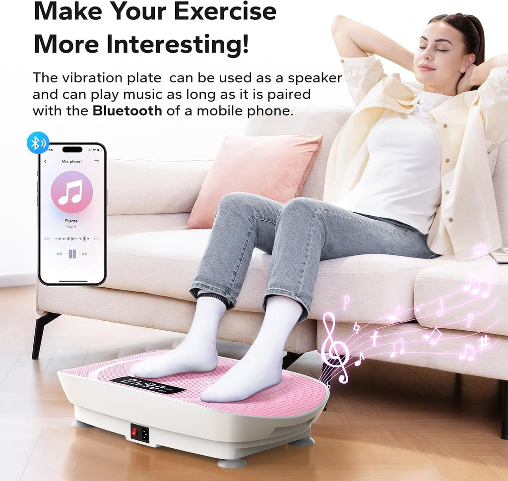 Merach MR-2398P1 Vibration Plate Exercise Machine 300 Lbs