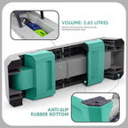 Leikefitness GM5821 Multifunctional Aerobic Deck Weight Bench with Resistance Band