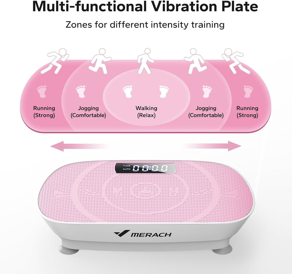 Merach MR-2398P1 Vibration Plate Exercise Machine 300 Lbs