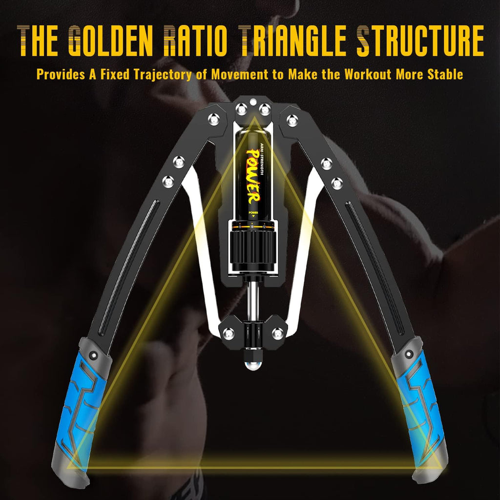 LEJIEYIN Adjustable Hydraulic Twister Arm Exerciser 22-440lbs
