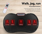 Everfit Vibration Platform Machine 99 Speed Levels with Resistance Bands Remote Control