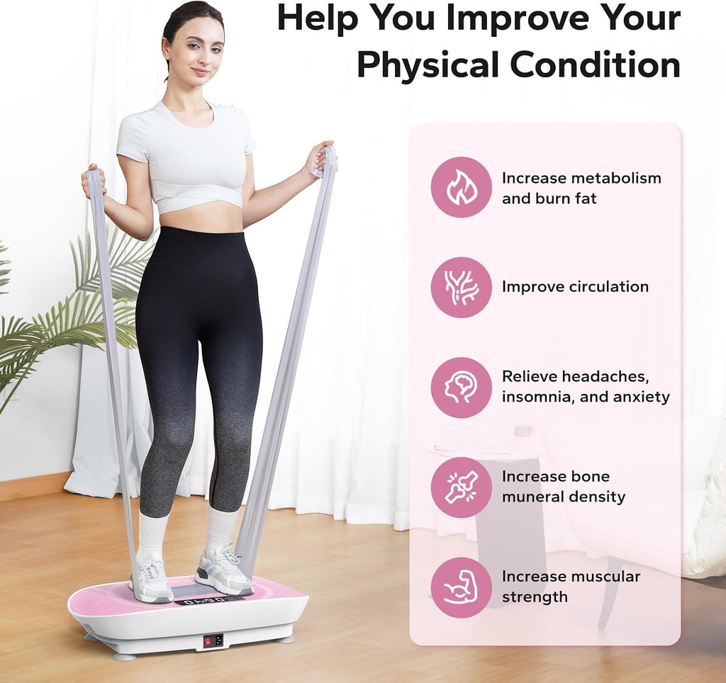 Merach MR-2398P1 Vibration Plate Exercise Machine 300 Lbs