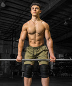 DMoose Fitness KW-003 USPA Approved 78" Knee Wraps for Weightlifting Black (Pair)
