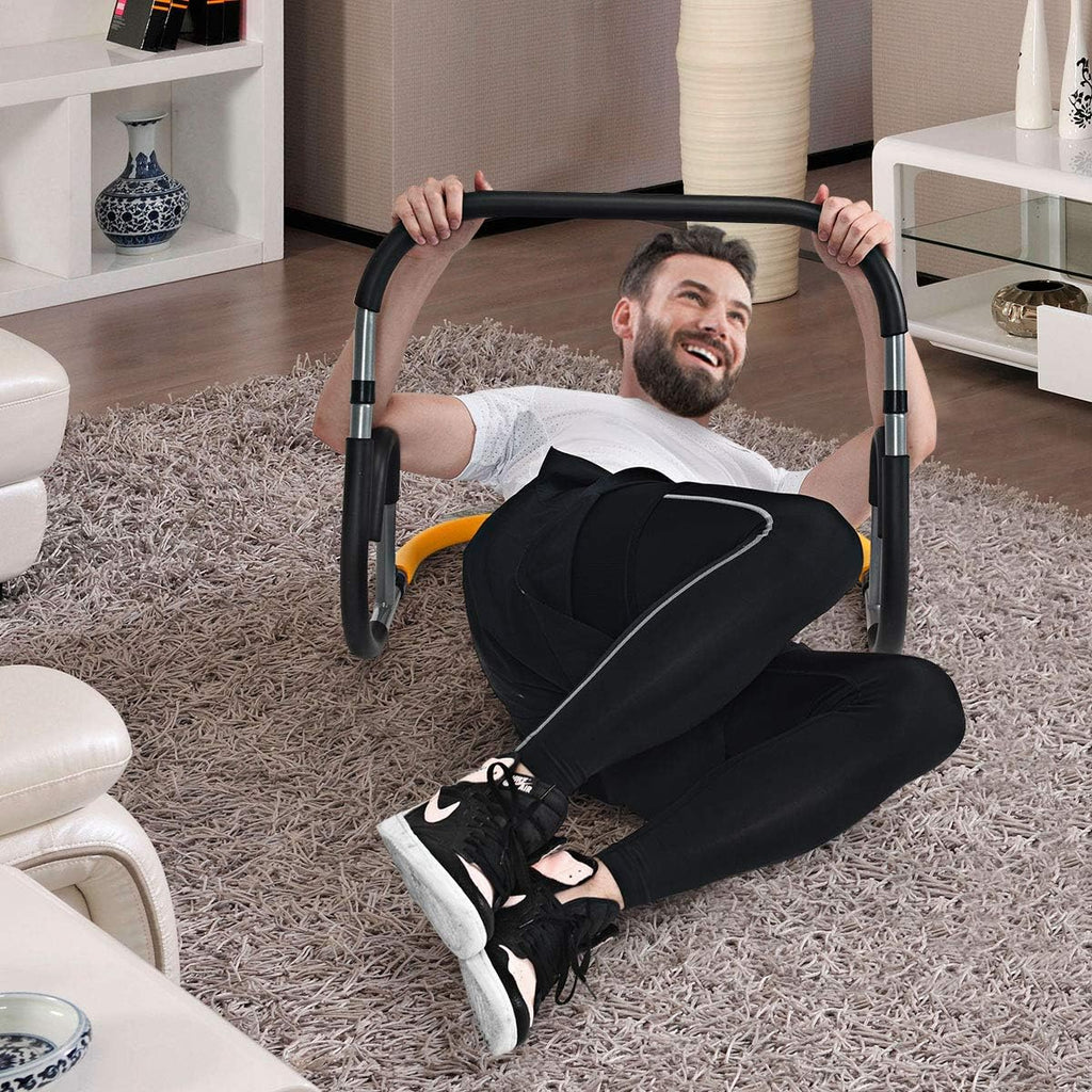 Goplus Ab Fitness Crunch Ab Trainer Abdominal Machine Workout Exerciser