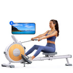 MERACH R02 Magnetic Rowing Machine 16 Levels Resistance 350lb Capacity