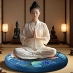 Vintage Smart Vibration Yoga Meditation Cushion Sensory Music Stress Relief Seat Mat