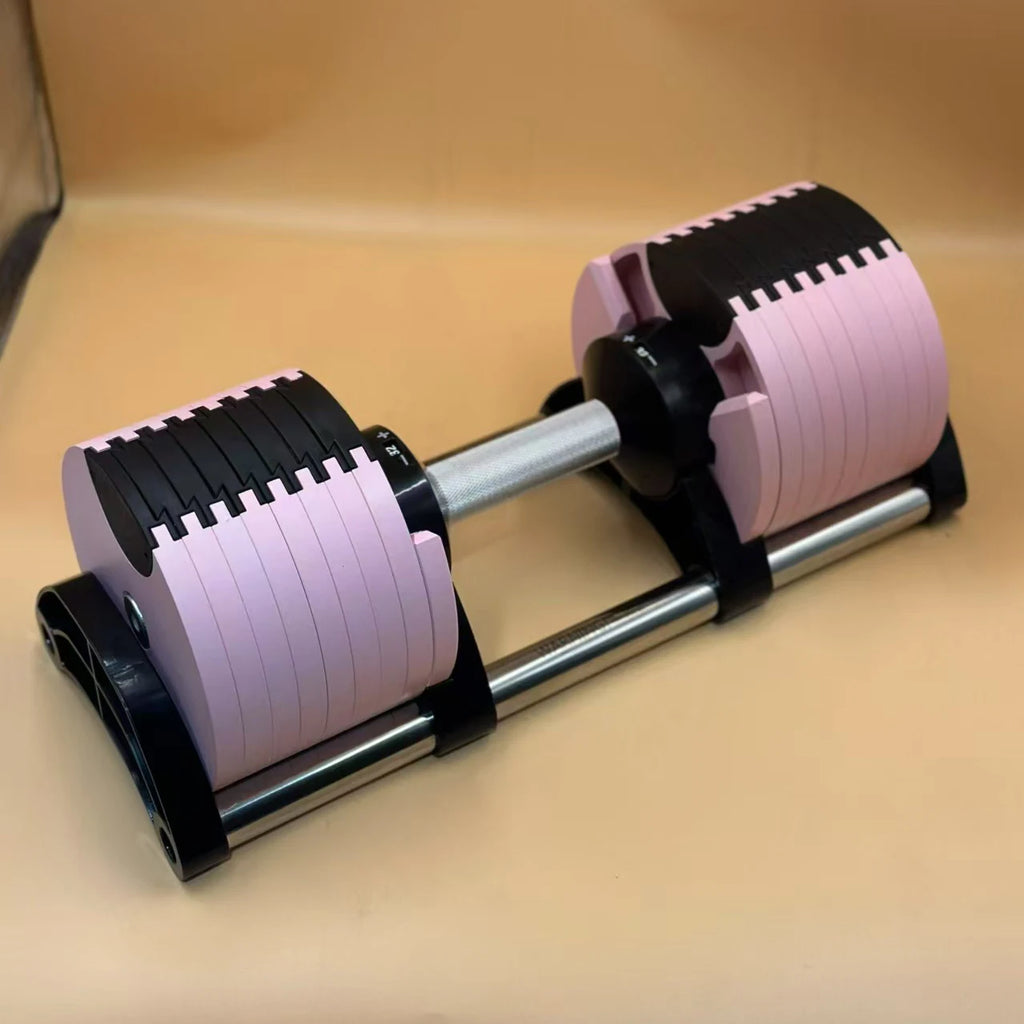 SANSHIKJ SSKJ-DB028 Adjustable Round Dumbbell Set 2kg Increment 36kg Black