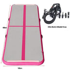 Inflatable Gymnastics Air Floor Mat 4m PVC with Pump