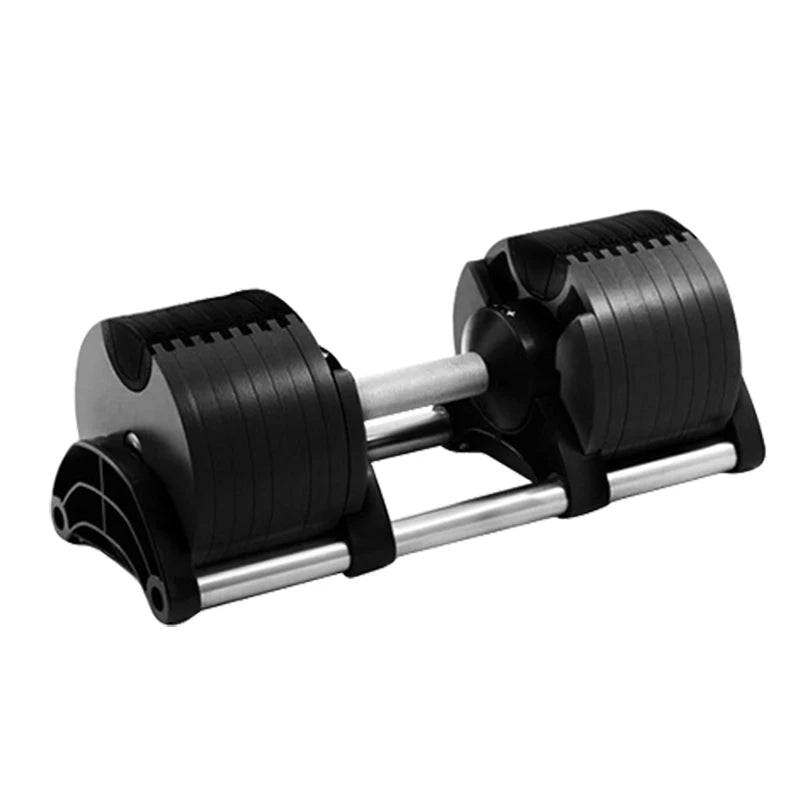 SANSHIKJ SSKJ-DB028 Adjustable Round Dumbbell Set 2kg Increment 36kg Black