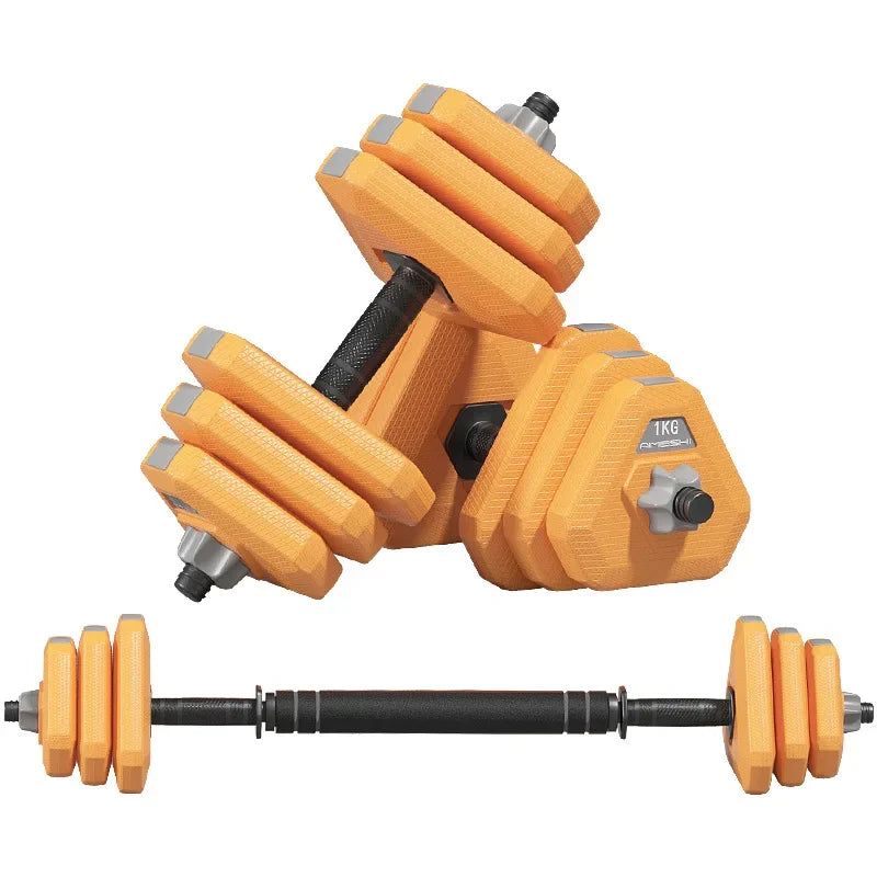 DUTRIEUX Adjustable Dumbbell Set 10kg 20/30/40 KG Rubber-Coated Main image