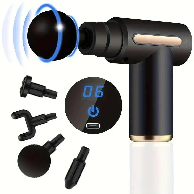 PAQIN JT88 99-Level Massage Gun Deep Muscle Relaxation Electric Fitness Equipment Noise Reduction