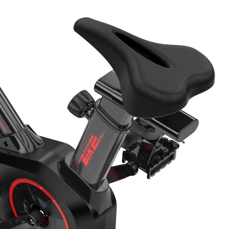 DUTRIEUX Indoor Cycle Exercise Spinning Bike with LCD Monitor