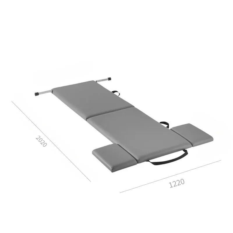 Folding Yoga Mat Maple Plywood 2020x1220mm 25kg Black/White/Gray