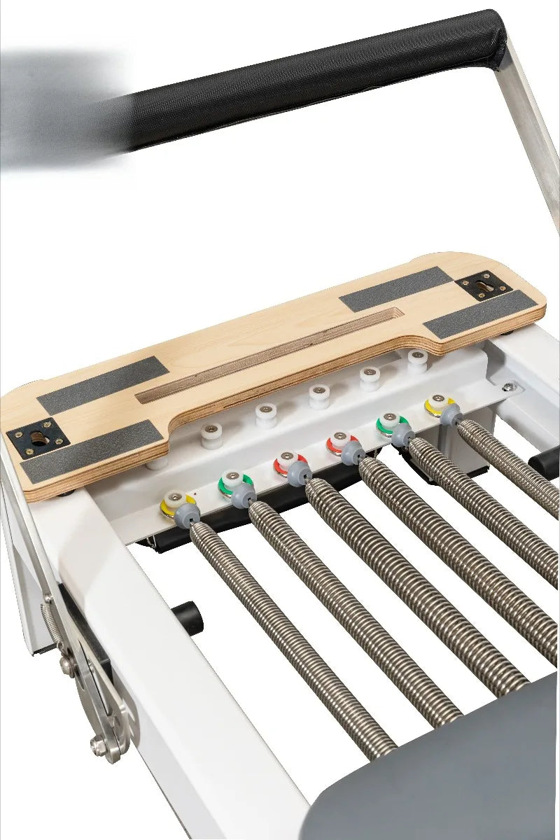 Pilates Reformer Machine with Tower Yoga Trapeze Aluminum