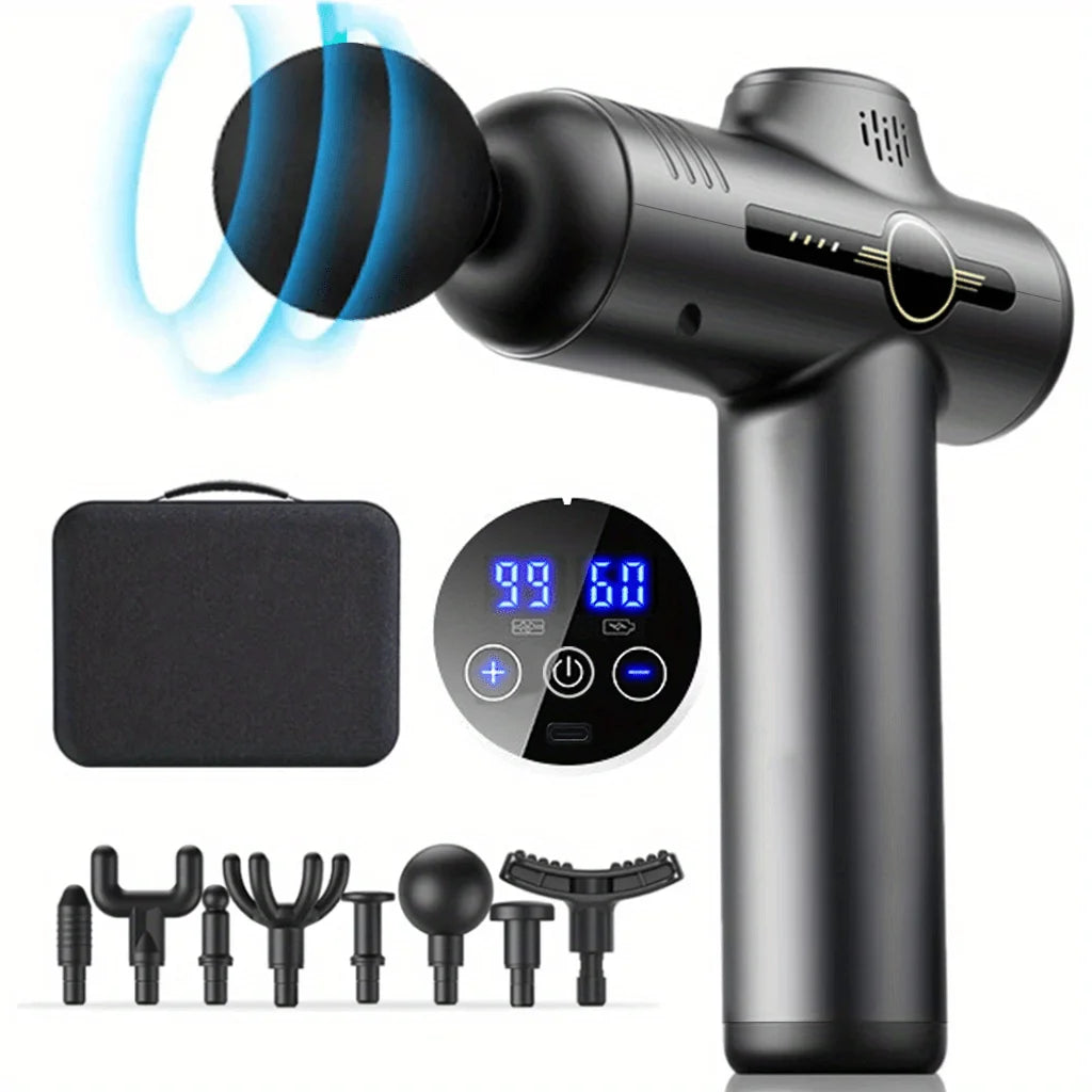 PAQIN JT88 99-Level Massage Gun Deep Muscle Relaxation Electric Fitness Equipment Noise Reduction Main image