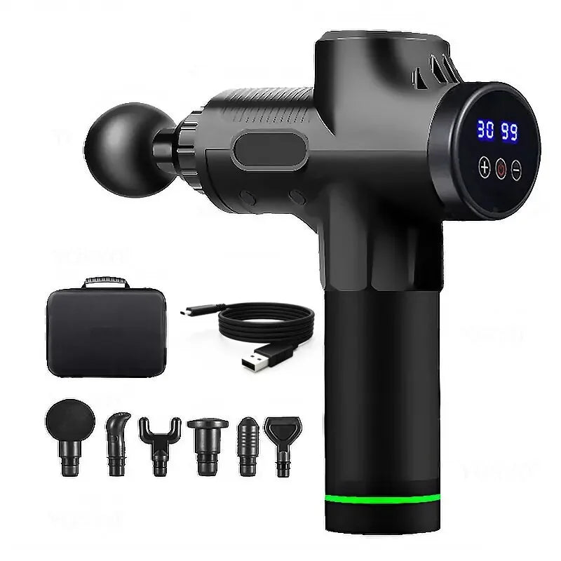 PAQIN JT88 99-Level Massage Gun Deep Muscle Relaxation Electric Fitness Equipment Noise Reduction