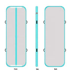 20cm Thick PVC Air Track Gymnastics Mat 8/9/10m Wear-Resistant Inflatable Tumbling Floor