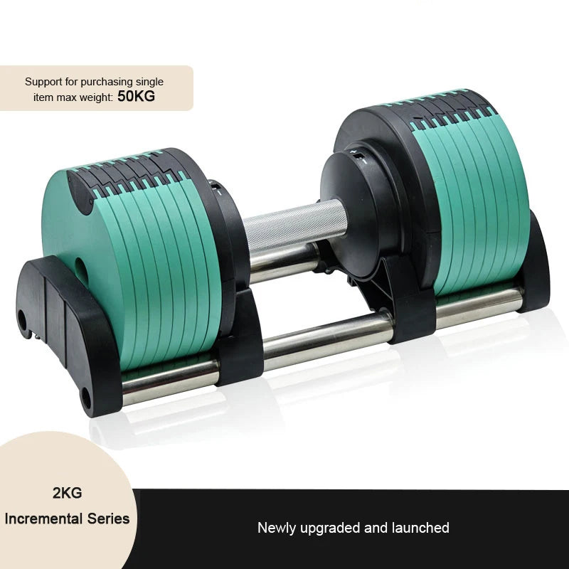 SANSHIKJ SSKJ-DBS001 Adjustable Dumbbell 2kg Increment 50kg Black