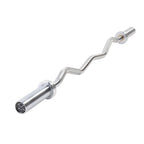 DUTRIEUX 1.2m Straight Barbell Bar 9-10kg Electroplate Steel Unisex