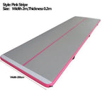 20cm Thick PVC Air Track Gymnastics Mat 8/9/10m Wear-Resistant Inflatable Tumbling Floor