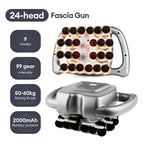 42-Heads Fascia Gun High-Frequency Vibration Body Massage Gun for Back Neck Shoulder Muscle