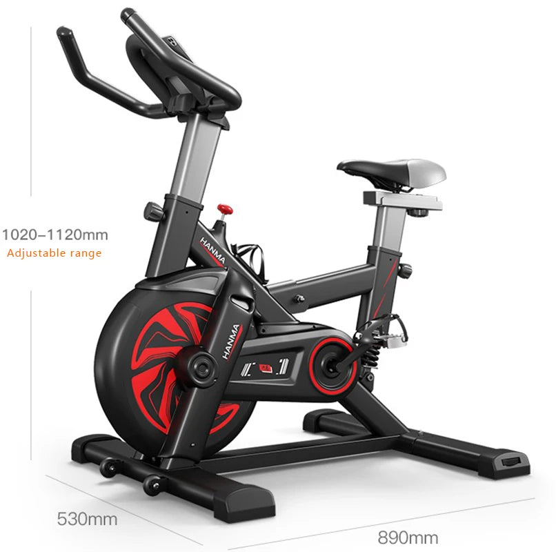Magnetic Control Spinning Bike with LCD Monitor Main image