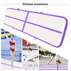 Inflatable Gymnastics Air Floor Mat 4m PVC with Pump