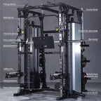 Multifunctional Squat Stand Smith Machine with 500kg Capacity