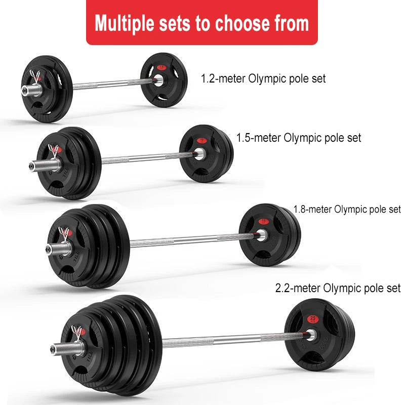 Cast Iron Barbell Plate Set 2.5kg-50kg 50mm Hole 100kg Secondary image