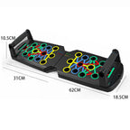 Multifunctional Push-Up Board Set | Portable Foldable Training Bar for Chest, Arms, Back & Core