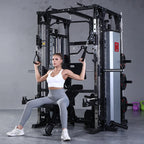 Multifunctional Squat Stand Smith Machine with 500kg Capacity