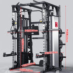 Multifunctional Squat Stand Smith Machine with 500kg Capacity