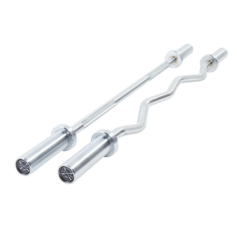DUTRIEUX 1.2m Straight Barbell Bar 9-10kg Electroplate Steel Unisex